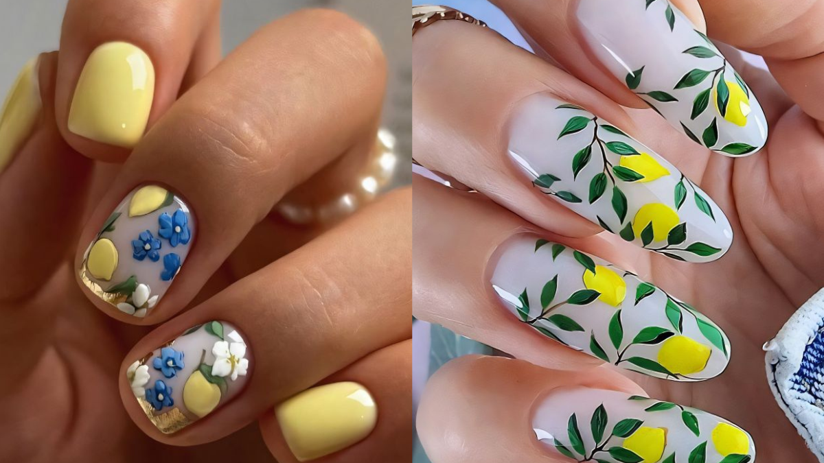 27 Zesty Lemon Nail Designs That’ll Brighten Up Your Summer Style