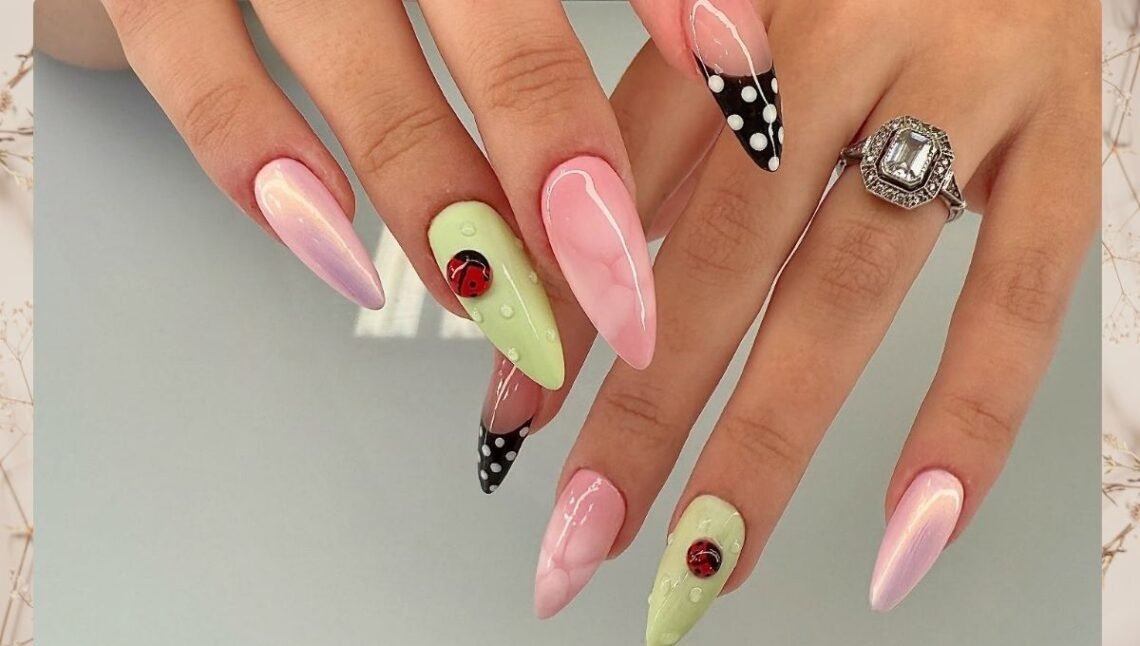 Catch Some Luck with the Hottest Ladybug Nail Trend This Summer