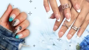 These 20 Dual-Finish French Manis Are Giving Texture and Shine