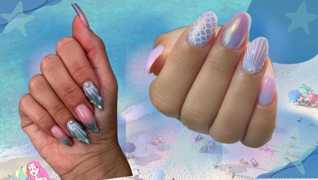 15 Mermaid Nail Designs That Will Make Your Nails Shine Like the Ocean