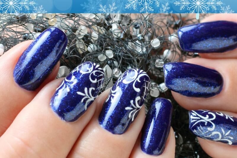 26 Snowflake Nail Ideas for a Cool Yet Cozy Manicure