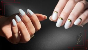 20 Trendy Half-Moon Manicure Designs to Refresh Your Nail Style