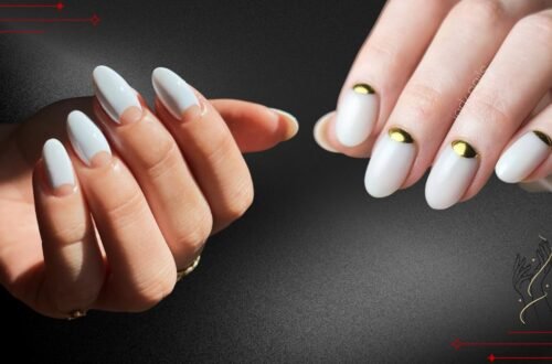 20 Trendy Half-Moon Manicure Designs to Refresh Your Nail Style