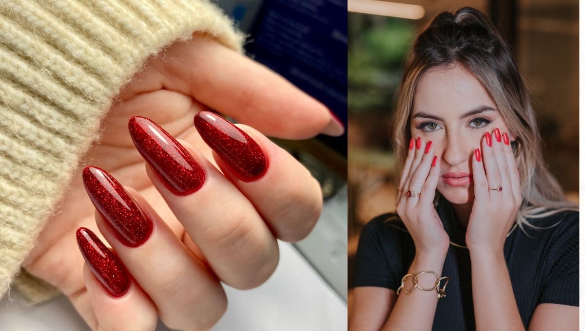 Gorgeous Apple Red Nails for End-of-Summer