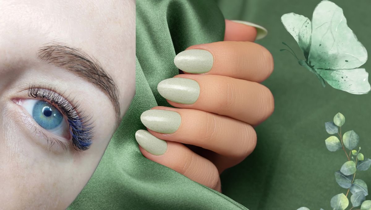 21 Green Nail Ideas to Try This Fall: From Sage Tips to Emerald Cat Eye