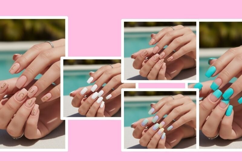 17 Gorgeous Square Manicure Ideas, Elevate Your Nail Game This Summer