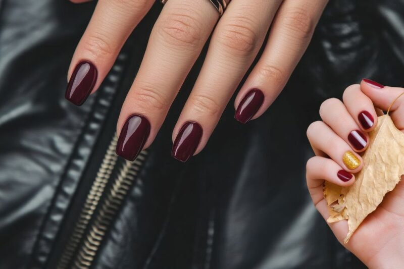 5 Dark Fall Nail Colors to Try, From Rich Espresso to Cherry Red
