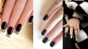 Bold Black French Manicures, Upgrade Your Style with These Gorgeous Ideas