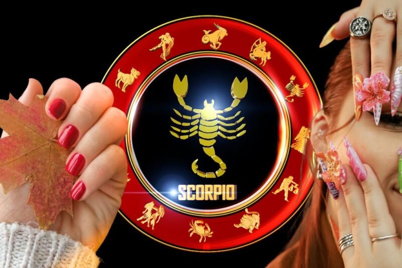 Scorpio Season Nail Ideas, Unleash Your Dark And Mysterious Side This October