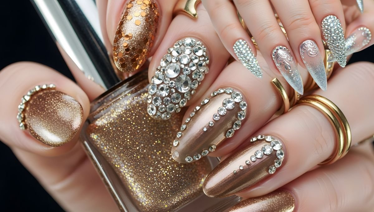 Shine Bright This Autumn, Best Glitter Nail Ideas for Cozy and Glam Fall Vibes
