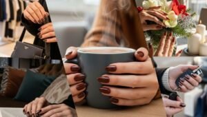 17 Chocolate Glazed Nails That Look Rich and Trendy for Winter - Get Inspired