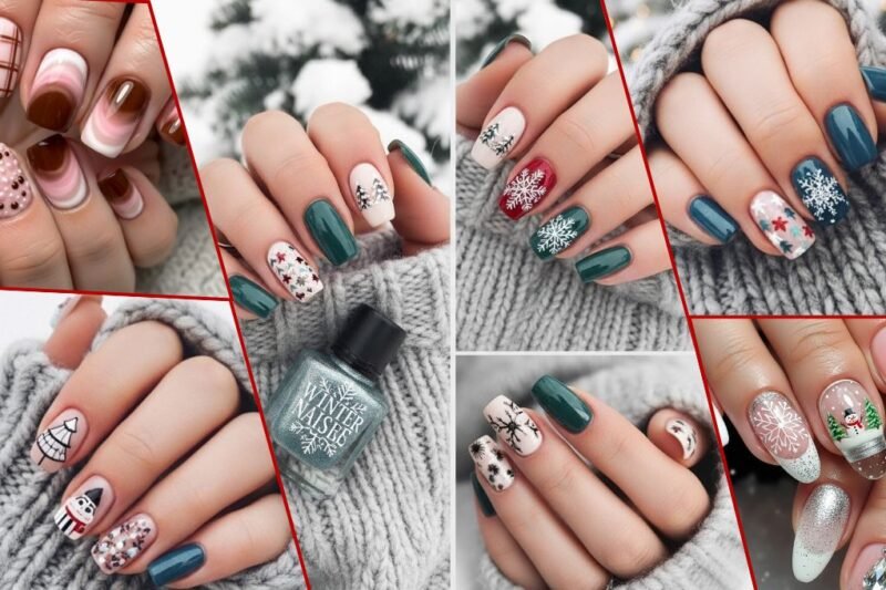 20 Cozy and Festive Winter Nail Designs You Will Love — See Trends