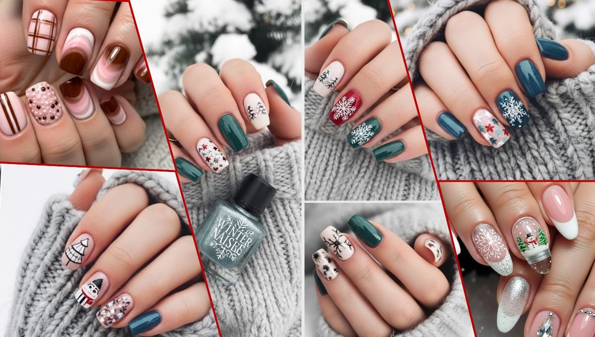 20 Cozy and Festive Winter Nail Designs You Will Love — See Trends
