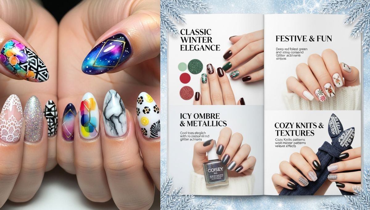 Winter-Ready Oval Nail Designs You Will Love
