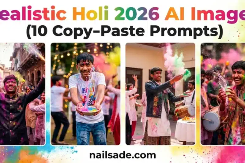 Realistic Holi 2026 AI Images