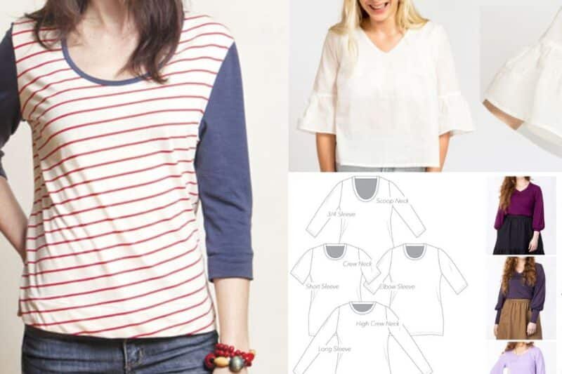 35 Gorgeous Free Sewing Patterns for Women’s Tops (Free PDF Download)